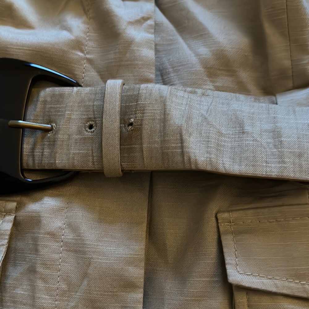 Tan The Limited 'Safari' Suit Jacket with Belt ( Size Medium) - Picture 5 of 10